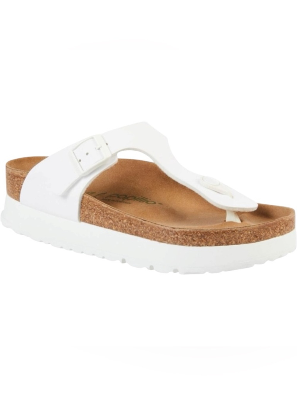 NEW Birkenstock Papillo Women’s Gizeh Pap Flex Platform Sandals Size 6- 6.5 - Picture 7 of 15